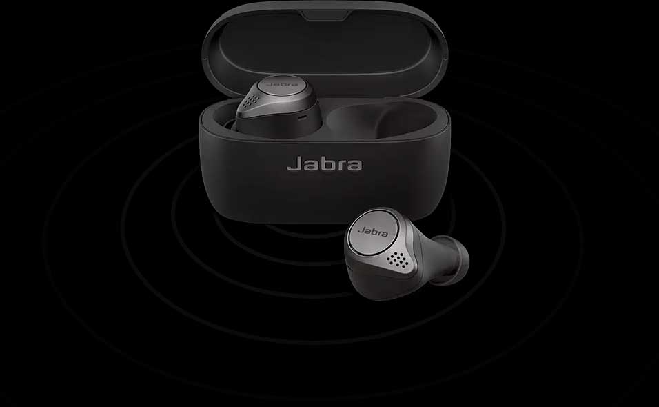 Casti JABRA Elite 75t, True Wireless, Bluetooth, In-Ear, Microfon